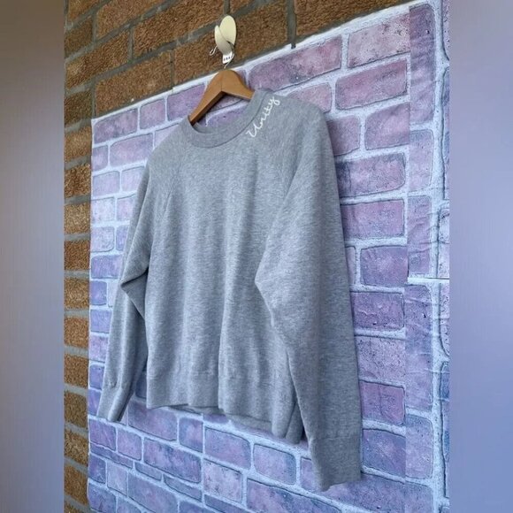 360 CASHMERE Unity Raglan-Sleeve Sweatshirt medium - Picture 3 of 9